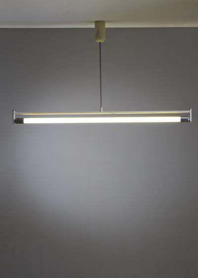 Minimalist Bauhaus style tube lamp