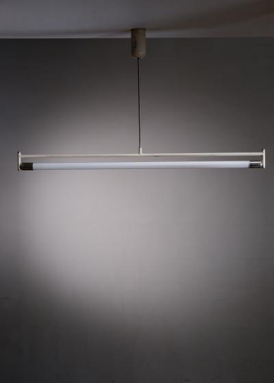 Minimalist Bauhaus style tube lamp