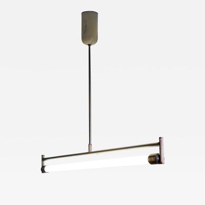 Minimalist Bauhaus style tube lamp