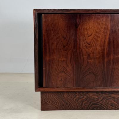 Minimalistic Rosewood Night Stand or Small Cabinet