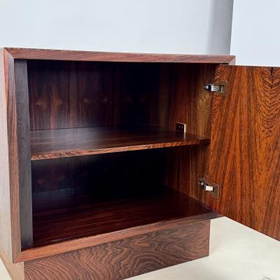 Minimalistic Rosewood Night Stand or Small Cabinet