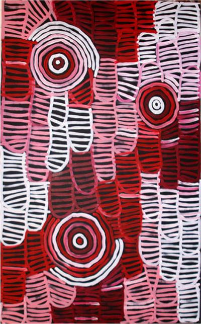 Minnie Pwerle Australia Aboriginal Painting Awelyewe Atnwengerrp Dreaming by Minnie Pwerle
