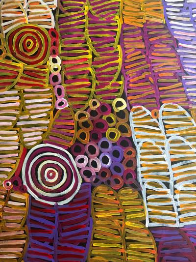 Minnie Pwerle Contemporary Australian Aboriginal painting by Minnie Pwerle