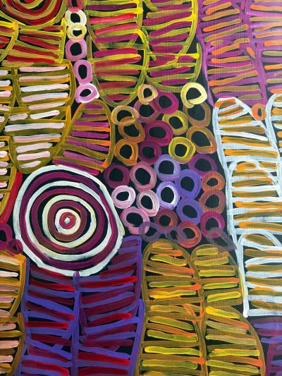Minnie Pwerle Contemporary Australian Aboriginal painting by Minnie Pwerle