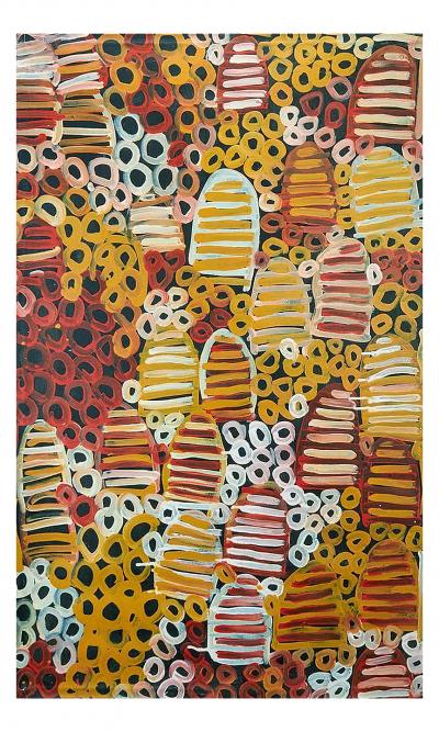 Minnie Pwerle Contemporary Australian Aboriginal painting by Minnie Pwerle