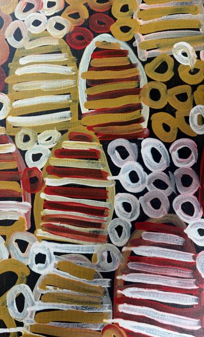 Minnie Pwerle Contemporary Australian Aboriginal painting by Minnie Pwerle