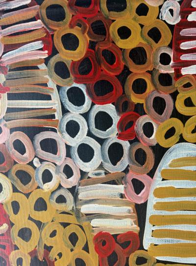 Minnie Pwerle Contemporary Australian Aboriginal painting by Minnie Pwerle