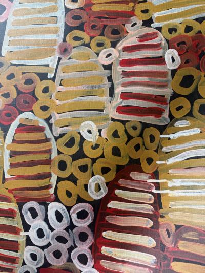 Minnie Pwerle Contemporary Australian Aboriginal painting by Minnie Pwerle