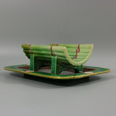 Minton Majolica Asparagus Server
