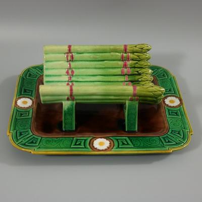 Minton Majolica Asparagus Server