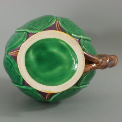 Minton Majolica Lily Jug Pitcher