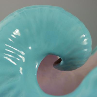 Minton Majolica Nautilus Shell Flower Pot