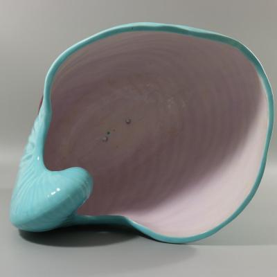 Minton Majolica Nautilus Shell Flower Pot