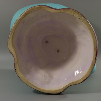 Minton Majolica Nautilus Shell Flower Pot