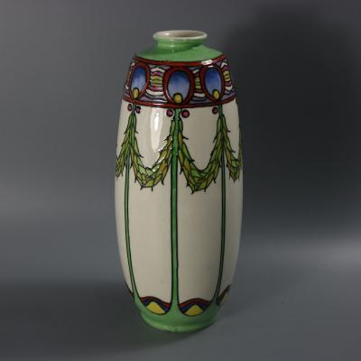 Minton Secessionist No 1 Vase Rare Colourway