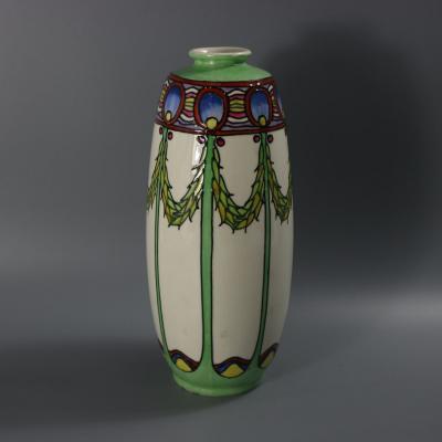 Minton Secessionist No 1 Vase Rare Colourway