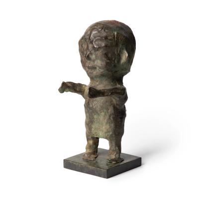 Miodrag Duric known as Dado Two imaginary figures in bronze attributed to M uri dit Dado France 1980 2000