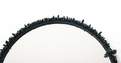 Mirror blue bronze by Atelier Paris PB