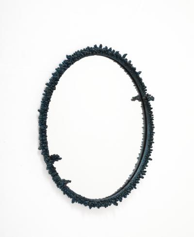 Mirror blue bronze by Atelier Paris PB