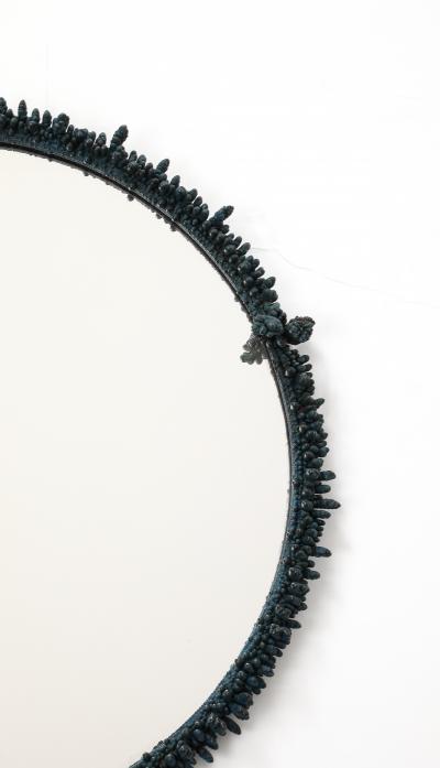 Mirror blue bronze by Atelier Paris PB