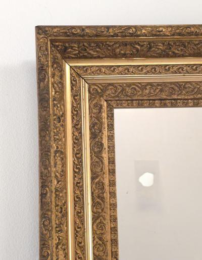Mirror in Victorian Giltwood Frame England circa 1890