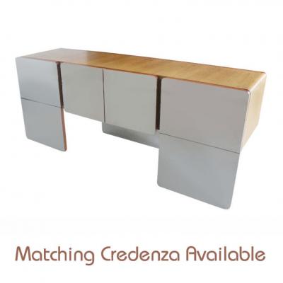 Mirrored Xception Executive Desk