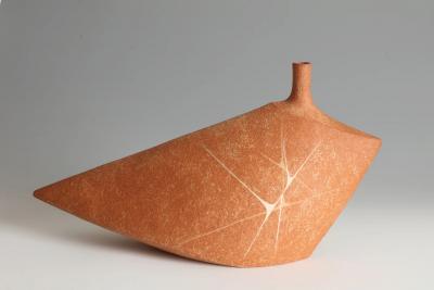 Misaki Mitsukuni Inlaid Bottle ca 2000