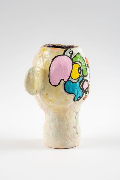 Misha Milovanovich DIZZIE GILLESPIE ceramic vessel sculpture
