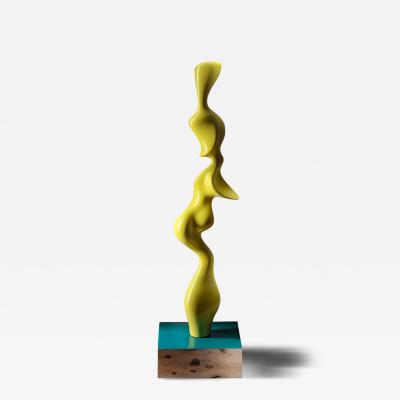 Misha Milovanovich RA YELLOW sculpture