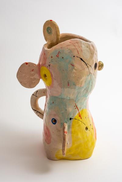 Misha Milovanovich Untitled Ceramic Vessel Sculpture 1
