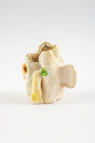 Misha Milovanovich WYNTON MARSALIS ceramic vessel sculpture