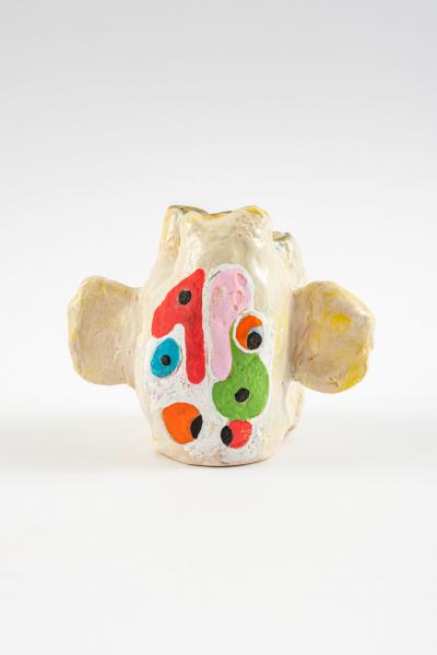 Misha Milovanovich WYNTON MARSALIS ceramic vessel sculpture