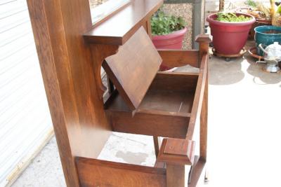 Mission Hall Tree with Drawer
