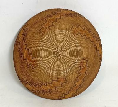 Mission or Tubatulabal basketry bowl