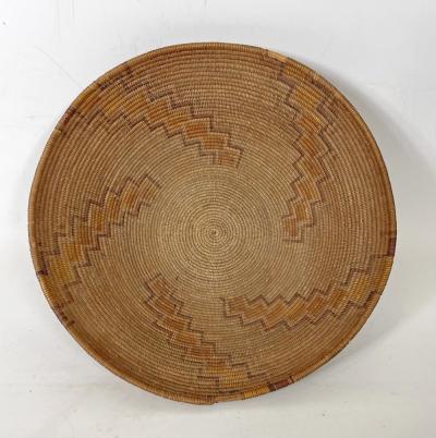Mission or Tubatulabal basketry bowl