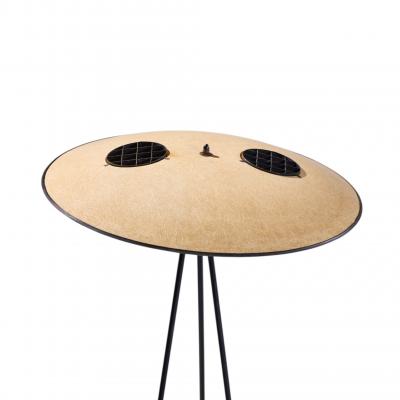 Mitchell Bobrick Mitchell Bobrick for Controlight Enameled Steel and Fiberglass Floor Lamp