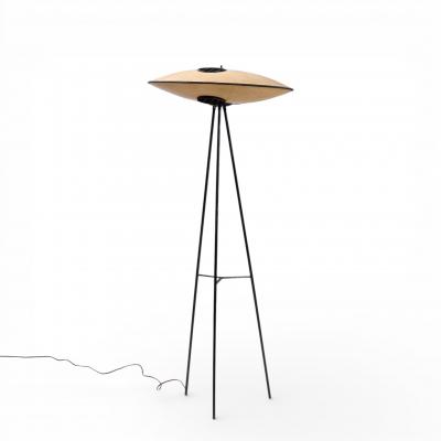 Mitchell Bobrick Mitchell Bobrick for Controlight Enameled Steel and Fiberglass Floor Lamp