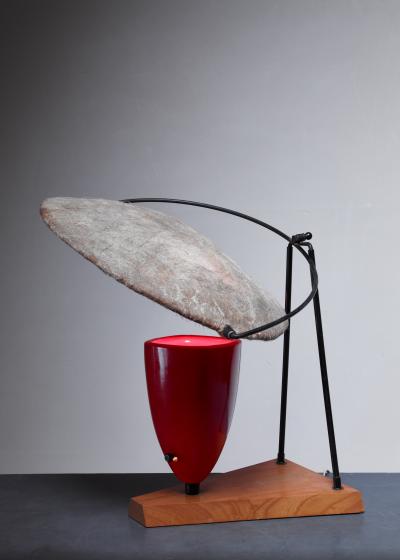 Mitchell Bobrick Red Table Top Model Of The Bobrick Control Light American 1950s