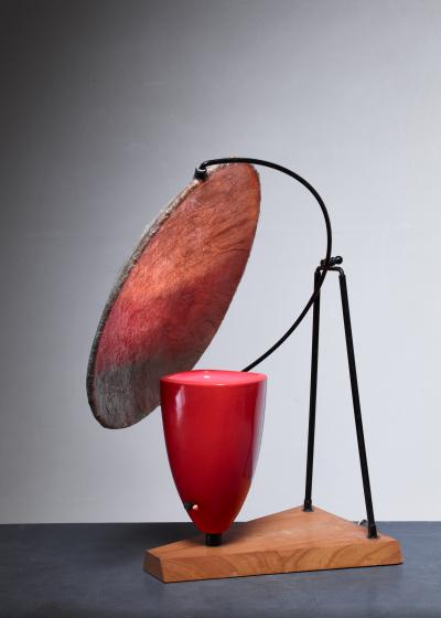 Mitchell Bobrick Red Table Top Model Of The Bobrick Control Light American 1950s