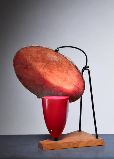 Mitchell Bobrick Red Table Top Model Of The Bobrick Control Light American 1950s