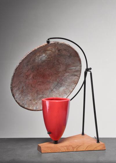 Mitchell Bobrick Red Table Top Model Of The Bobrick Control Light American 1950s