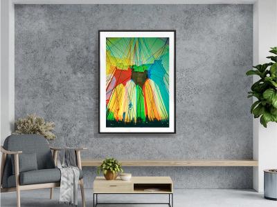 Mitchell Funk Abstract Brooklyn Bridge Camera 35 Cover