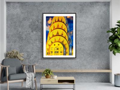 Mitchell Funk Chrysler Building Crown Art Deco Architecture New York City
