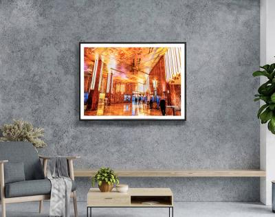 Mitchell Funk Chrysler Building Interior Art Deco in Glorious Golden Orange