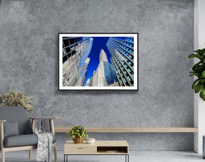 Mitchell Funk Chrysler Building Looking Up on a Sharp Pristine New York City Day