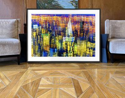 Mitchell Funk Chrysler Building Manhattan Blur