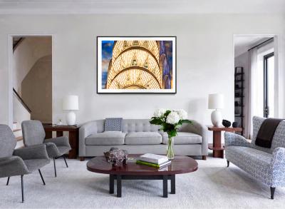 Mitchell Funk Chrysler Building Spire in Gold Light Art Deco Architecture