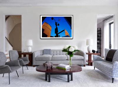 Mitchell Funk Chrysler Building with Pan Am Building