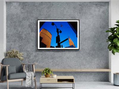 Mitchell Funk Chrysler Building with Pan Am Building