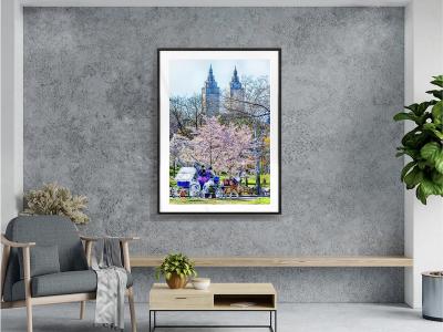 Mitchell Funk Classic Old New York Vintage Central Park